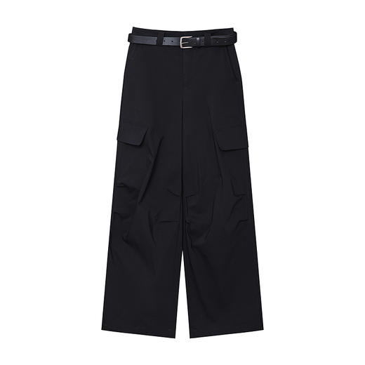 NEELLY纳俪商场同款夏季新款经典休闲工装裤女百搭舒适高级感长裤N25071H01020 商品图3