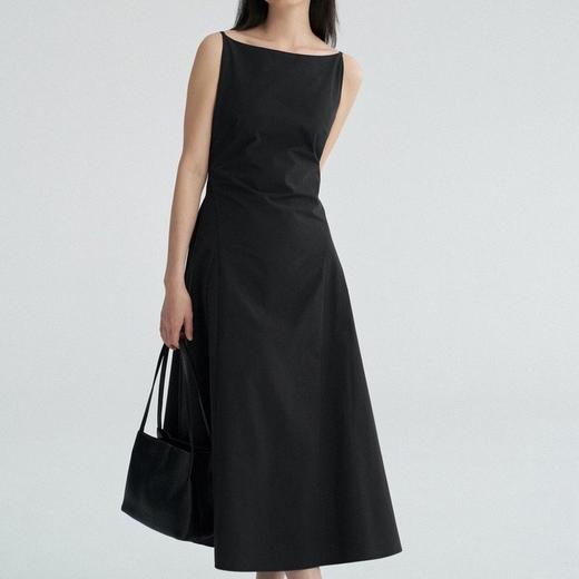 郎奴华菲一字肩小黑裙 | 女人这一生，一定要拥有一条小黑裙 商品图2