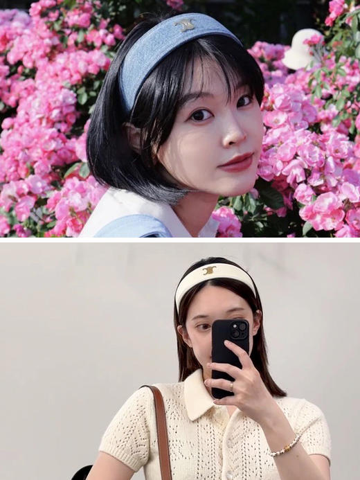 现货 THS-无 赛琳家 精致造型凯旋门发箍 2色 CU1310 商品图0