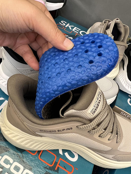 斯の奇！暴走闪穿鞋~！踩屎情侣缓震绑带健步鞋 加厚中低运动跑鞋 商品图13