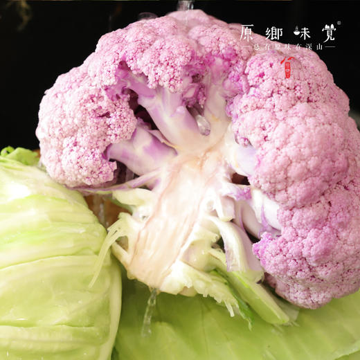 【预售7月5号/6号发货】生态高原紫花菜（农场直发-顺丰包邮）|紫花菜3.5—4斤装，来自四川小金，生产者：吴明清【合作生产，公平贸易 商品图2