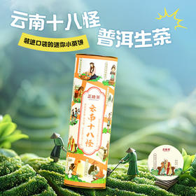 正皓茶业丨云南十八怪 勐海生普小沱茶 普洱生茶 2017年 126g（7g*18）