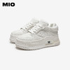 【云粉节】BF楼MIO米奥休闲板鞋女2025秋季新款水滴设计厚底增高6.5松糕小白鞋M254586785吊牌价1698活动价1298 商品缩略图1