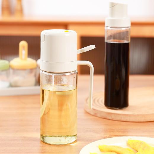 【暖白喷倒两用油壶】喷倒两用玻璃油壶喷油壶防漏油罐喷雾油瓶厨房家用调味瓶 商品图9