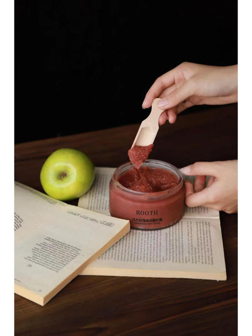 古希腊掌管抛光的神❗【ROOTH乌木玫瑰磨砂膏】磨砂+润肤+留香三合一！把鸡皮老角质全搓掉！ 商品图2
