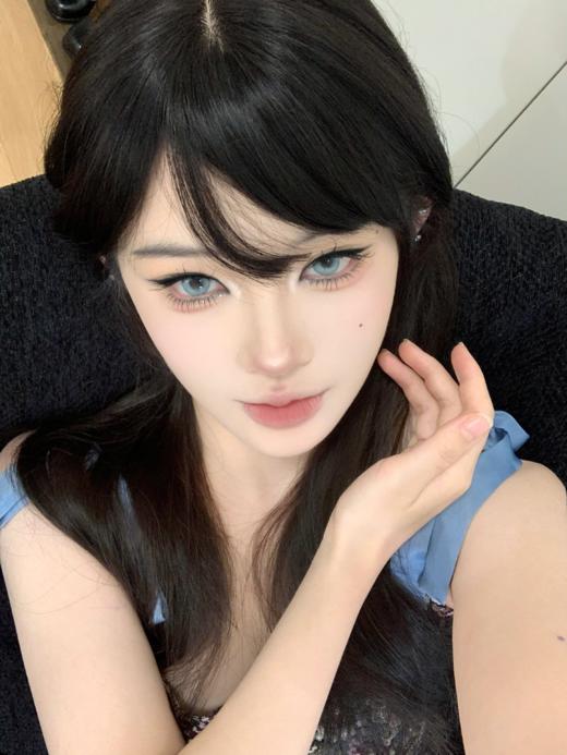 sincecon半年抛美瞳 蓝眼泪 14.5mm 商品图0