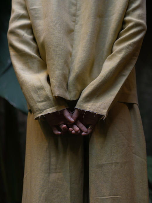 Jai  浅黄色Sue京都色织亚麻外套 商品图3