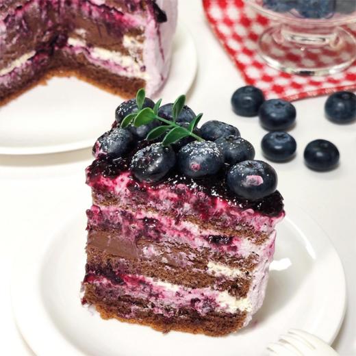 烤爱·爆炸蓝莓·超多水果蛋糕·蓝莓椰奶·聚会生日节日【仅限深圳同城配送】 商品图2