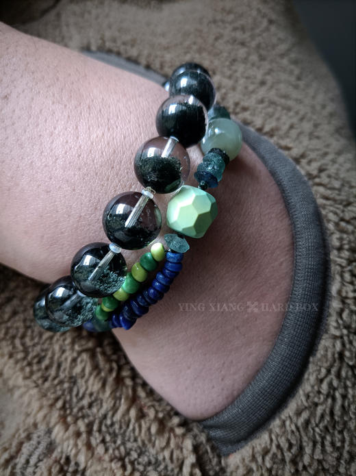 原创【风格～孤品手作】绿松石琉璃手链｜非7日无理由退换货 商品图7