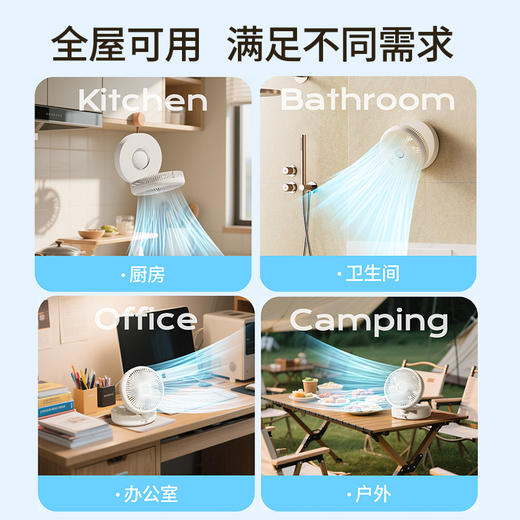北欧沃朗悬浮空气循环扇 商品图2