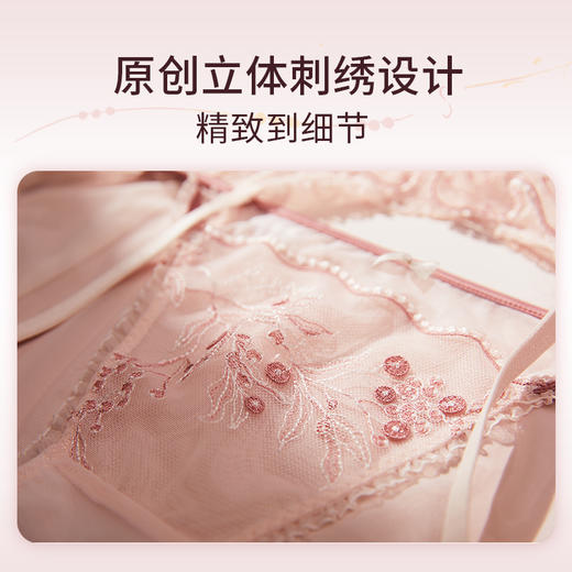 奶糖派红豆内裤性感蕾丝少女三角短裤高弹纯棉里裆女士小裤纯色 商品图1