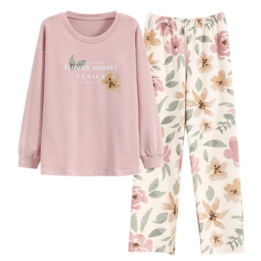 康妮雅女士长袖长裤套头套装 商品图8