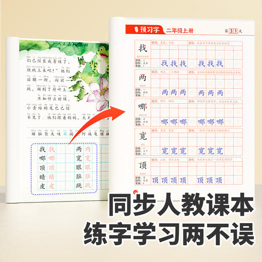 【斗半匠】小学语文60天打卡练字帖暑假衔接 商品图2