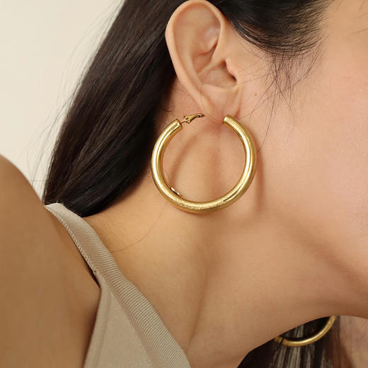 【刘亦菲&戚薇同款】Ancient Rome古罗马时期 | 金丝耳圈 商品图1