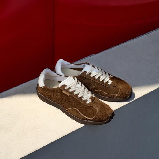 响午女鞋时尚薄底缓震防水牛反绒运动芭蕾鞋【HZ】 商品图6