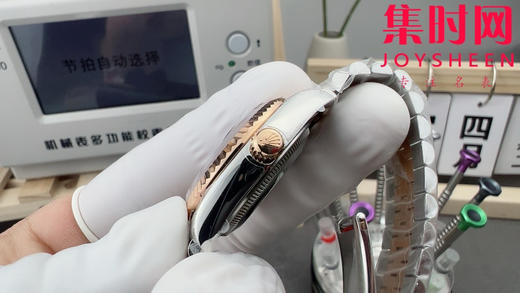Rolex劳力士GS日志型系列 女款31mm 日志31系列 间玫金紫盘 女士腕表 搭载改Cal.2236 商品图3