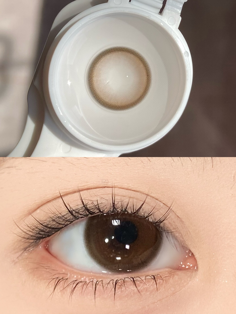 年抛 Flower Color 纯欲奶咖 14.5 自然棕咖