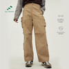 【好货清仓 硬核机能风 花岗岩肌理水洗工艺】新奇天立体口袋宽松户外直筒工装裤 商品缩略图2