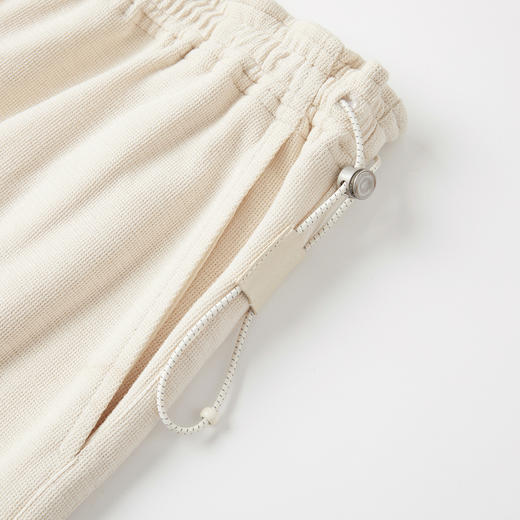 谜底休闲裤长裤女2025秋季新品时尚设计感松紧腰直筒裤253MK1162 商品图3