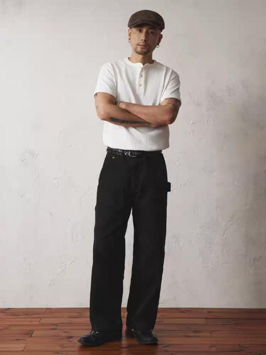 SUPERTOFU(SPTF)/RC-SS25-T035/亨利领短袖T恤 商品图3