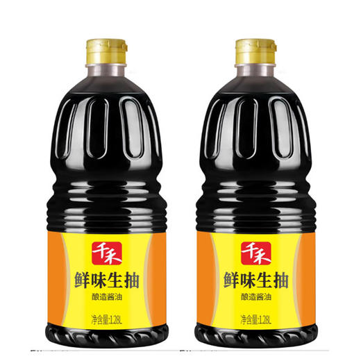 【8.9元/桶】千禾鲜味生抽1.28L（0203854） 商品图0