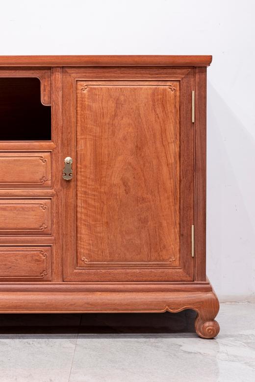 红桥红 家具严选  缅甸花梨(大果紫檀）  【168 六抽屉 空层 餐边柜】 商品图4