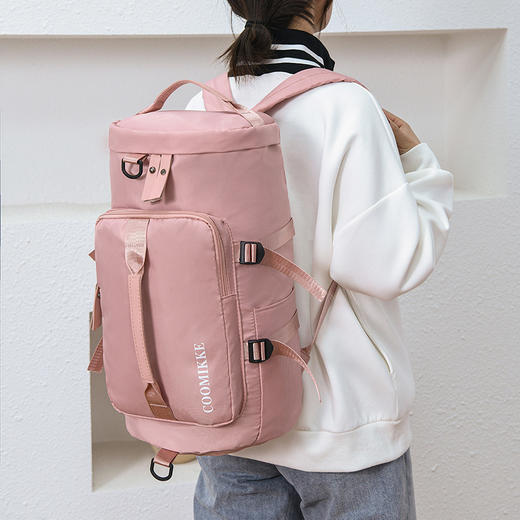 【健身旅行包，训练/游泳/露营~】新款旅行包 多功能独立鞋仓 运动健身包 登机短途双肩行李包-QQ 商品图3