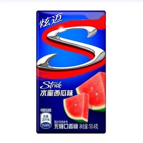炫迈无糖口香糖 约28片（水蜜西瓜味）50.4g/盒