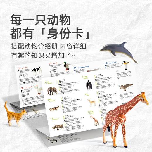【丸丫专属】mideer弥鹿动物模型儿童实心仿真玩具早教套装 商品图4