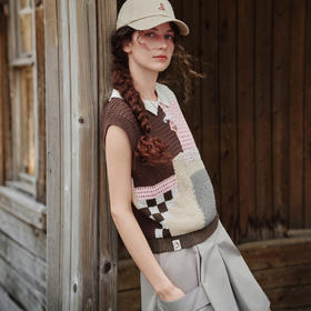 【大都会】TeenieWeenie小熊毛衣女2025秋季新款女装TTKN253701T