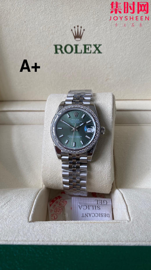劳力士日志31系列 A+女款日志31mm 女士腕表 升级v2版 2236机 细节再次提升 新品劳力士Rolex女款蚝式日志型腕表31mm 薄荷绿 到货 商品图0