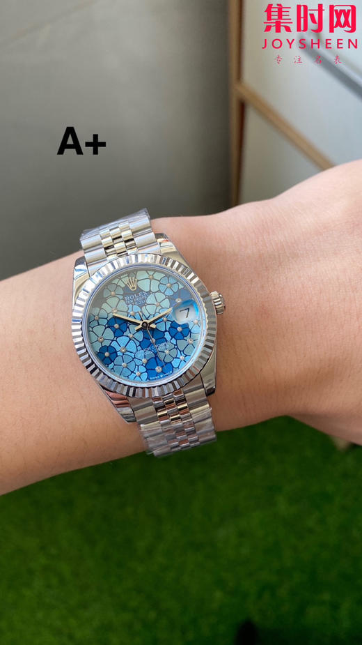 劳力士GS日志31系列 女款日志31mm 花朵盘 女士腕表 2236机 新品劳力士女款蚝式日志型腕表31mm 到货 商品图8