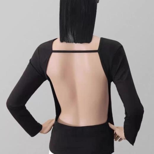 【九九老师】三伏天晒背专用衣服长袖 （3色可选 黑色、灰色、白色） 商品图1