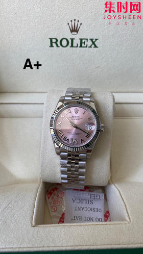 劳力士GS日志31系列 女款日志31mm 粉盘罗马面 女士腕表 2236机 新品劳力士女款蚝式日志型腕表31mm 到货