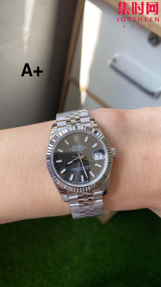 劳力士GS日志31系列 女款日志31mm 灰盘条丁 水泥灰 女士腕表 2236机 新品劳力士女款蚝式日志型腕表31mm 到货 商品图8