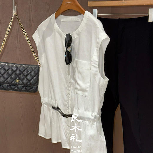 【现货】良木礼天丝上衣（腰带）（9115） 商品图2