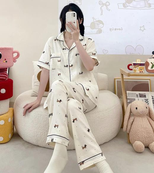 【热卖！拍2套更划算】软糯巨舒服！IMIL云朵棉少女风卡通睡衣3件套 柔软舒适 多款可选 商品图5