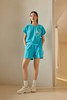 HAYES 水蓝色休闲设计感运动套装 20726 商品缩略图0