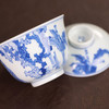【曰何】 张敞画眉茶碗 盖碗 青花 商品缩略图3