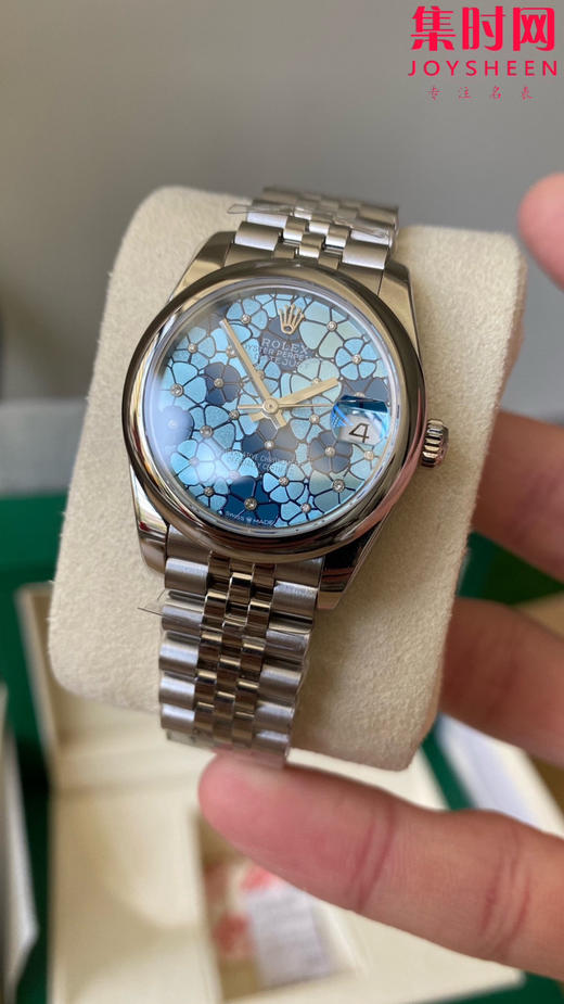 劳力士GS日志31系列 女款日志31mm 花朵盘 女士腕表 2236机 新品劳力士女款蚝式日志型腕表31mm 到货 商品图3