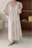 SUMMER & SAGE 改良汉服v领禅意刺绣套装裙 20701 商品缩略图0