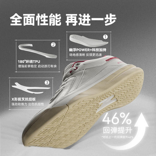 【积分兑换】有志者UZIS全天一代V2板鞋篮球鞋男新款专业实战跑步运动休闲鞋子 商品图3