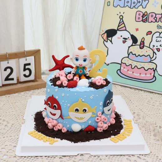 宝贝jojo海洋主题蛋糕 商品图0