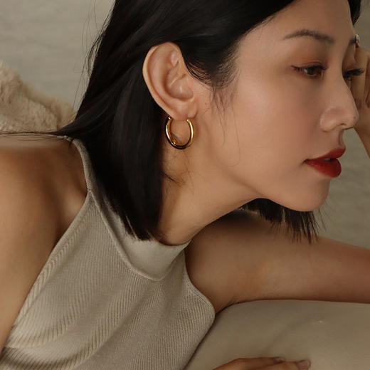 【刘亦菲&戚薇同款】Ancient Rome古罗马时期 | 金丝耳圈 商品图6