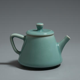 老字号 孙坑窑青釉手工壶（石瓢壶）非物质文化遗产龙泉青瓷