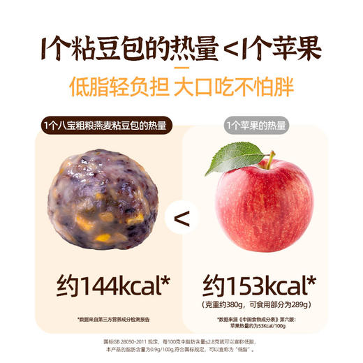 头厨 八宝粗粮粘豆包 480g/6只/袋 商品图3