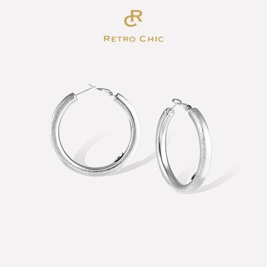 【玫瑰的故事-刘亦菲同款】Ancient Rome古罗马时期 | 银丝耳圈 商品图0