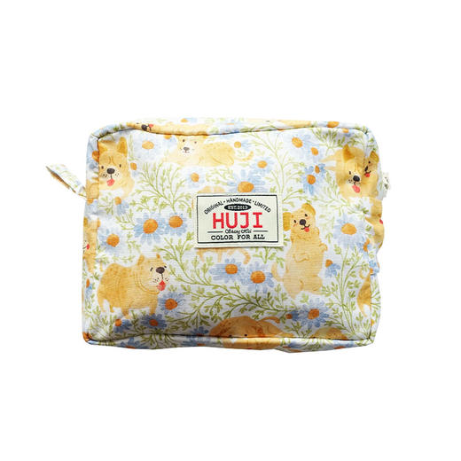 HUJI祤集Motley收纳包插画狗狗们 商品图1