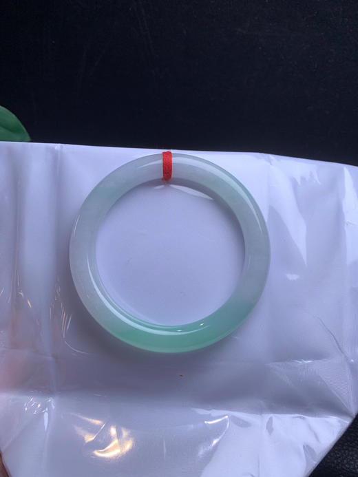 620329，52飘绿细圆条，清新干净，一截带绿底，干净秀气 商品图4