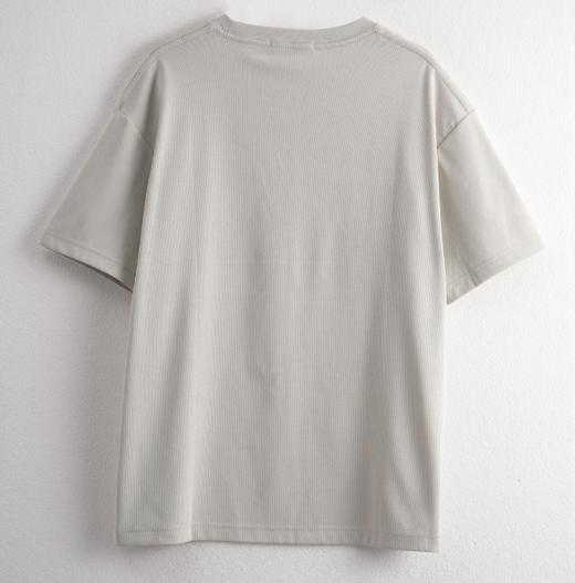 纯色日常通勤短袖T恤 商品图6